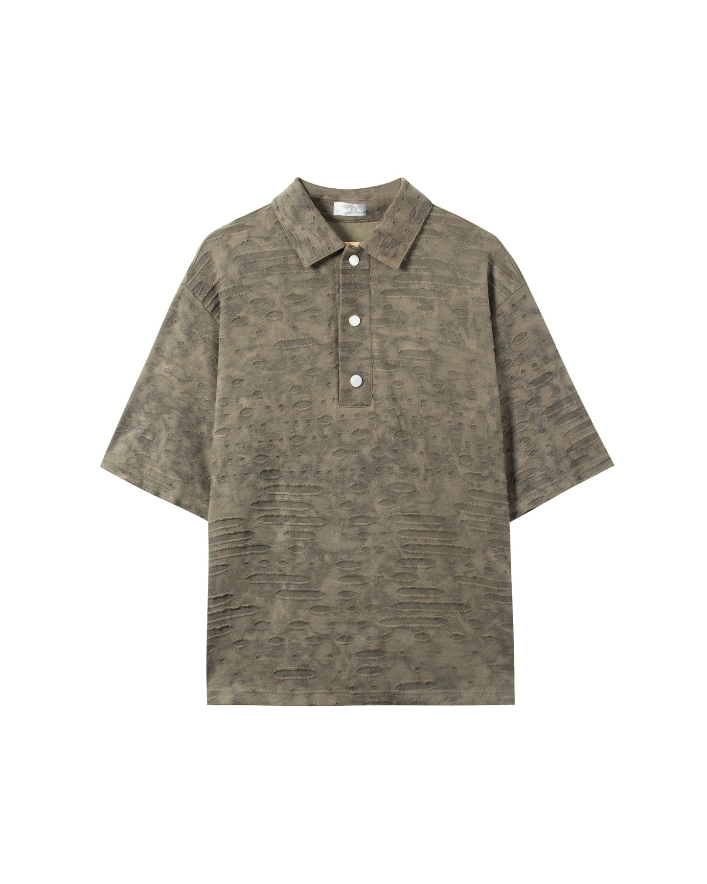 Retro worn polo